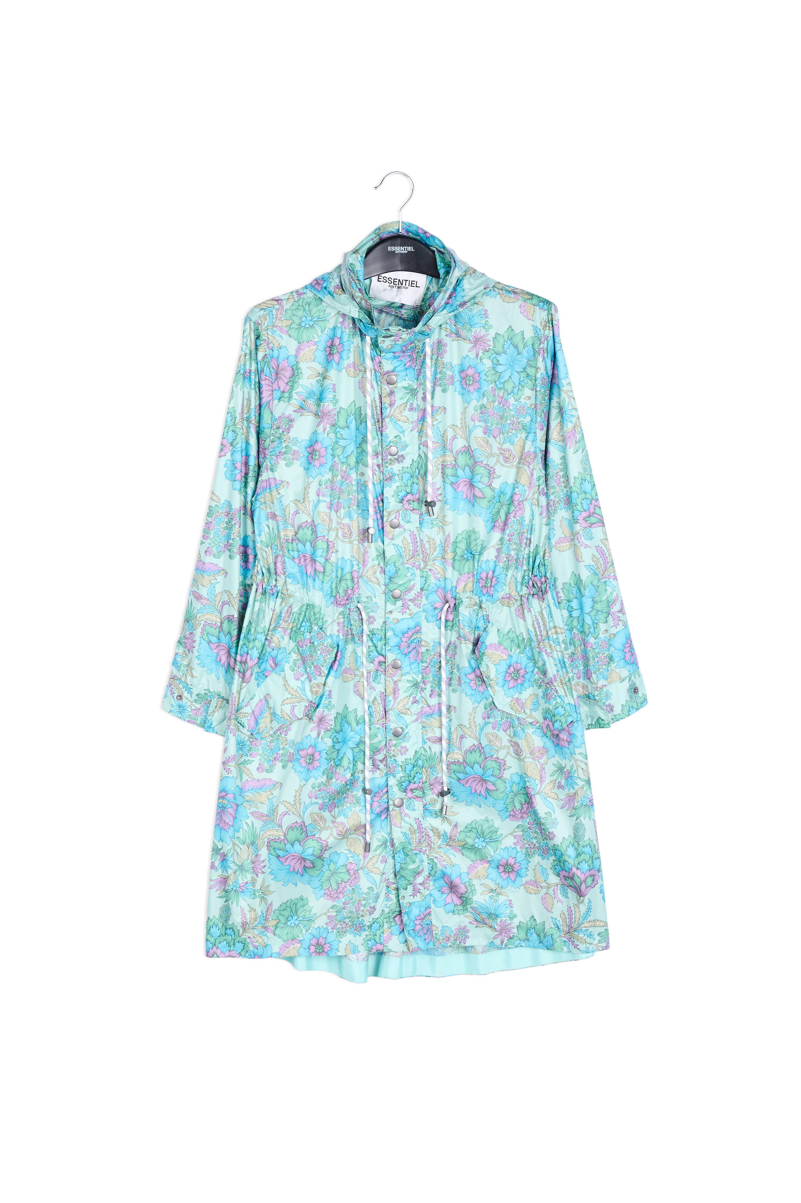 Yellow spring rain jacket RE—SSENTIEL | Essentiel second hand