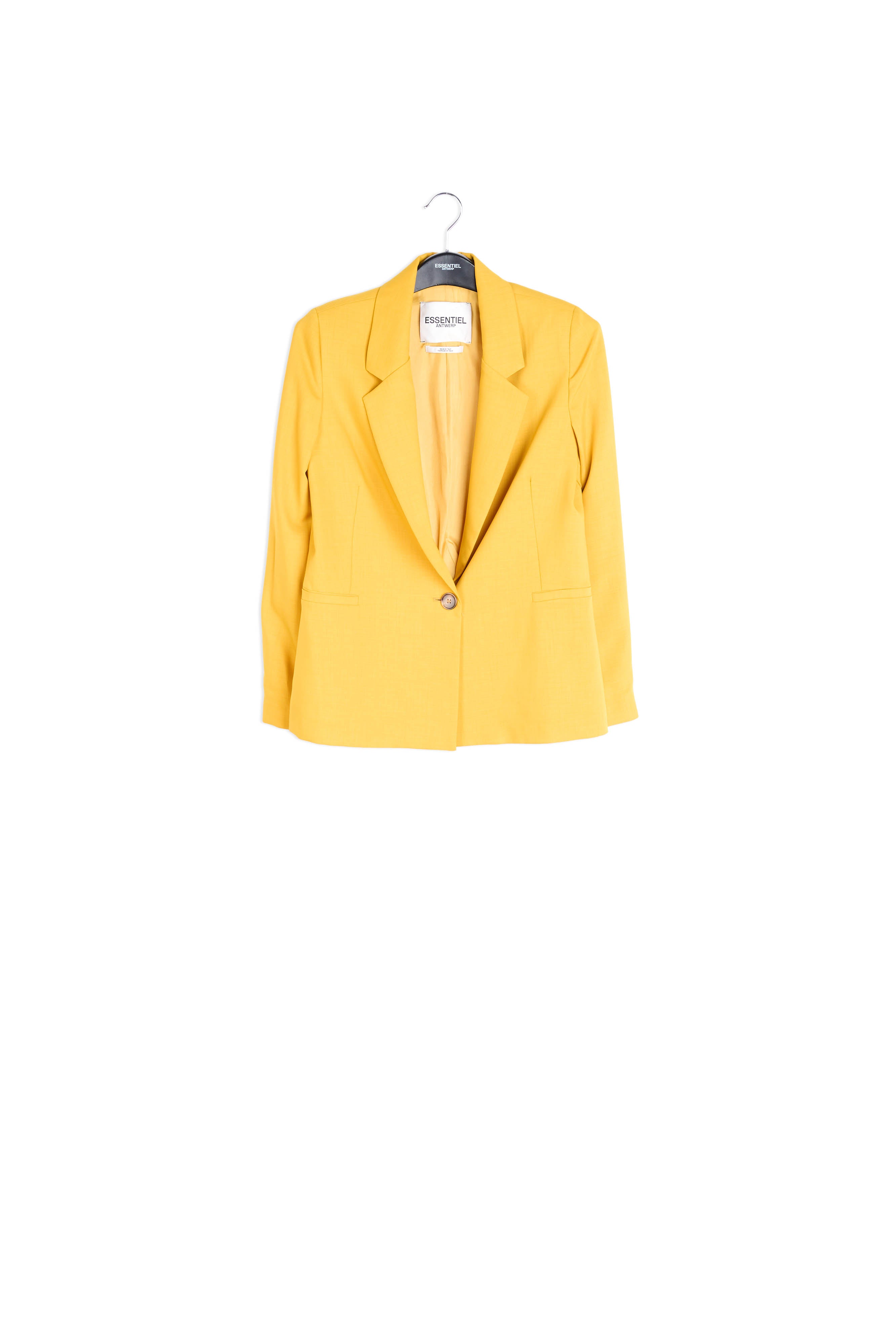 Classic yellow blazer RE—SSENTIEL | Essentiel second hand