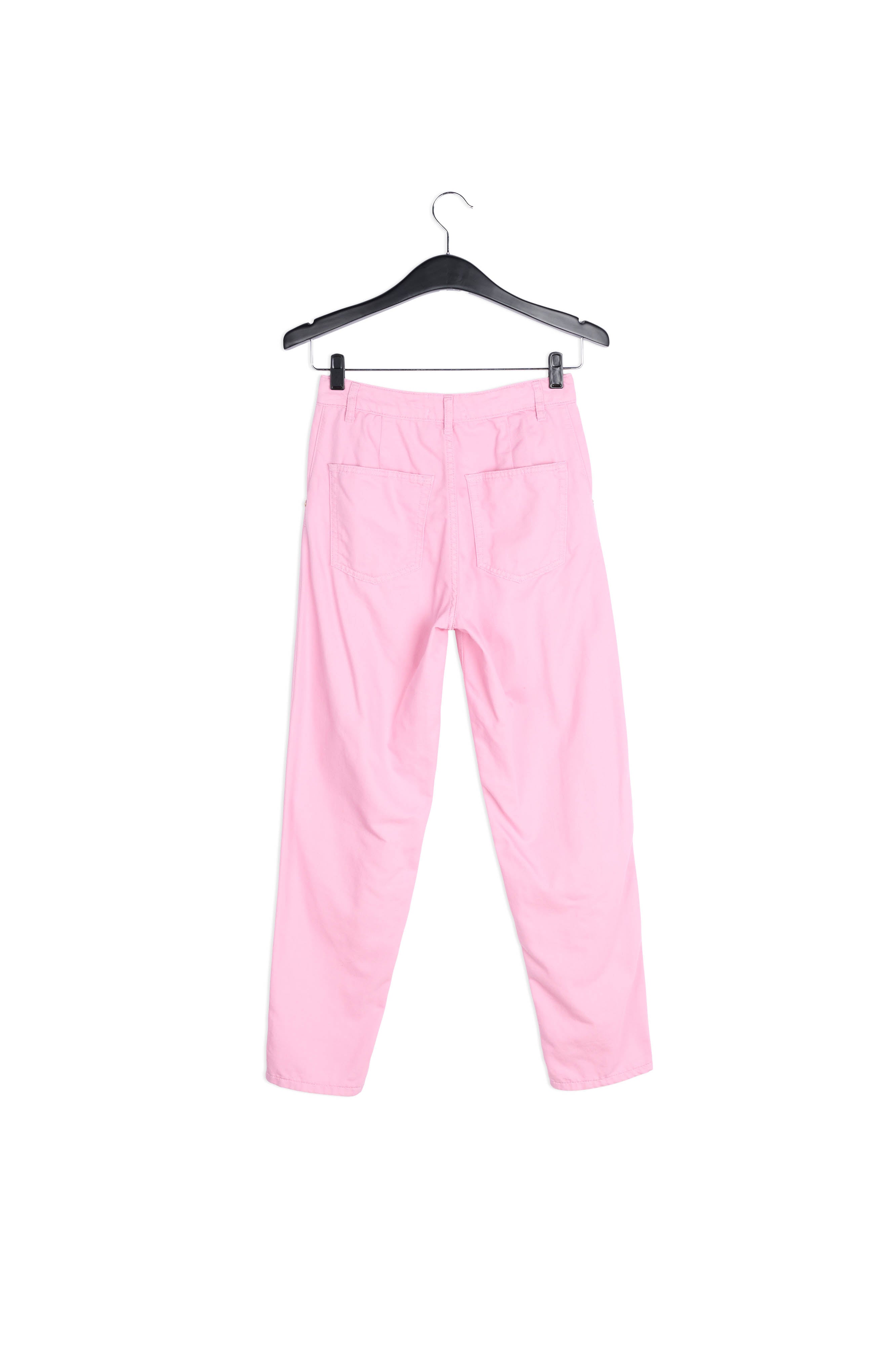 Light pink loose-fit denim pants RE—SSENTIEL | Essentiel second hand