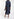 Dark blue floral print shirt dress Faume - seconde main
