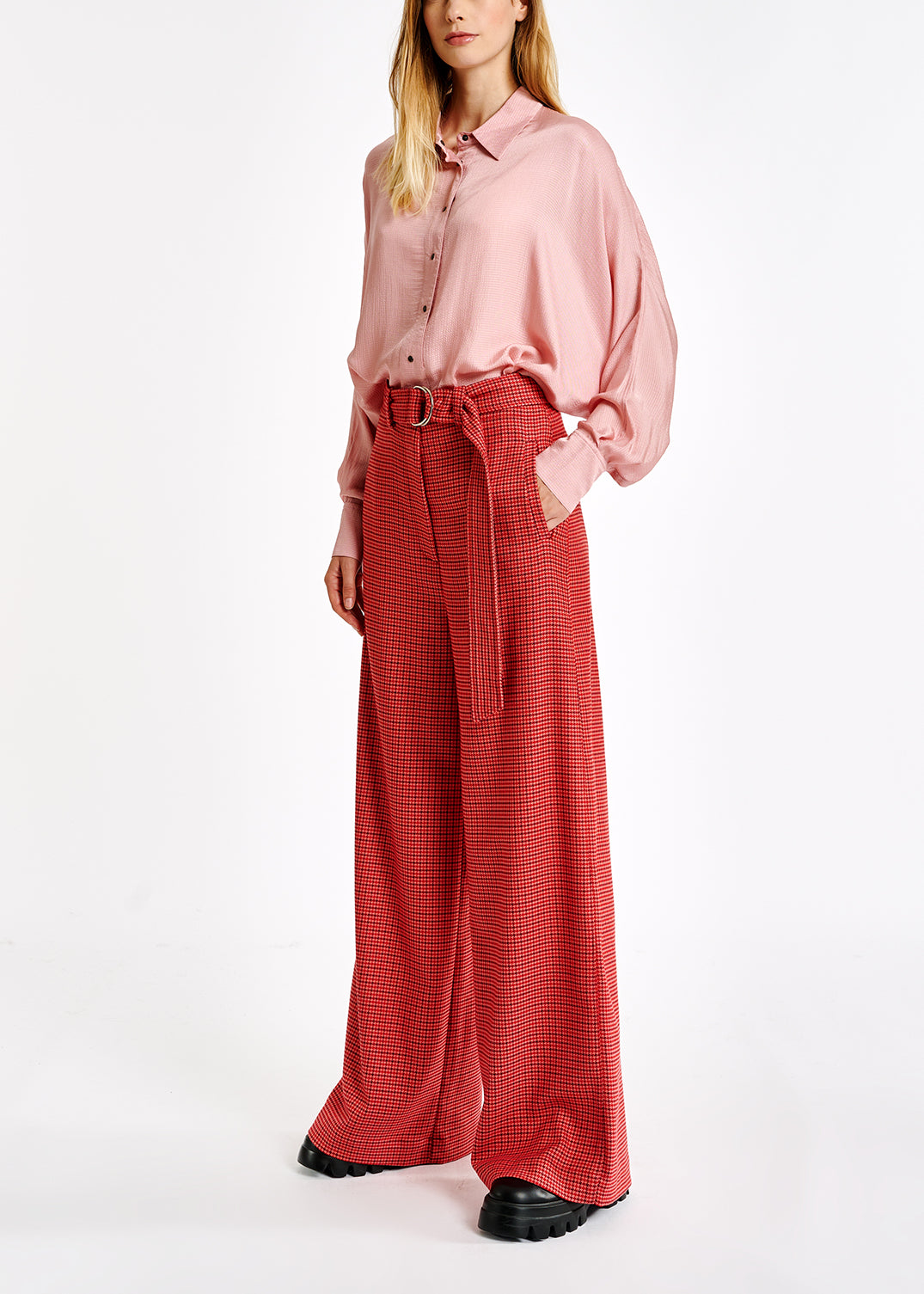 Chemise oversize rose RE—SSENTIEL | Essentiel second hand