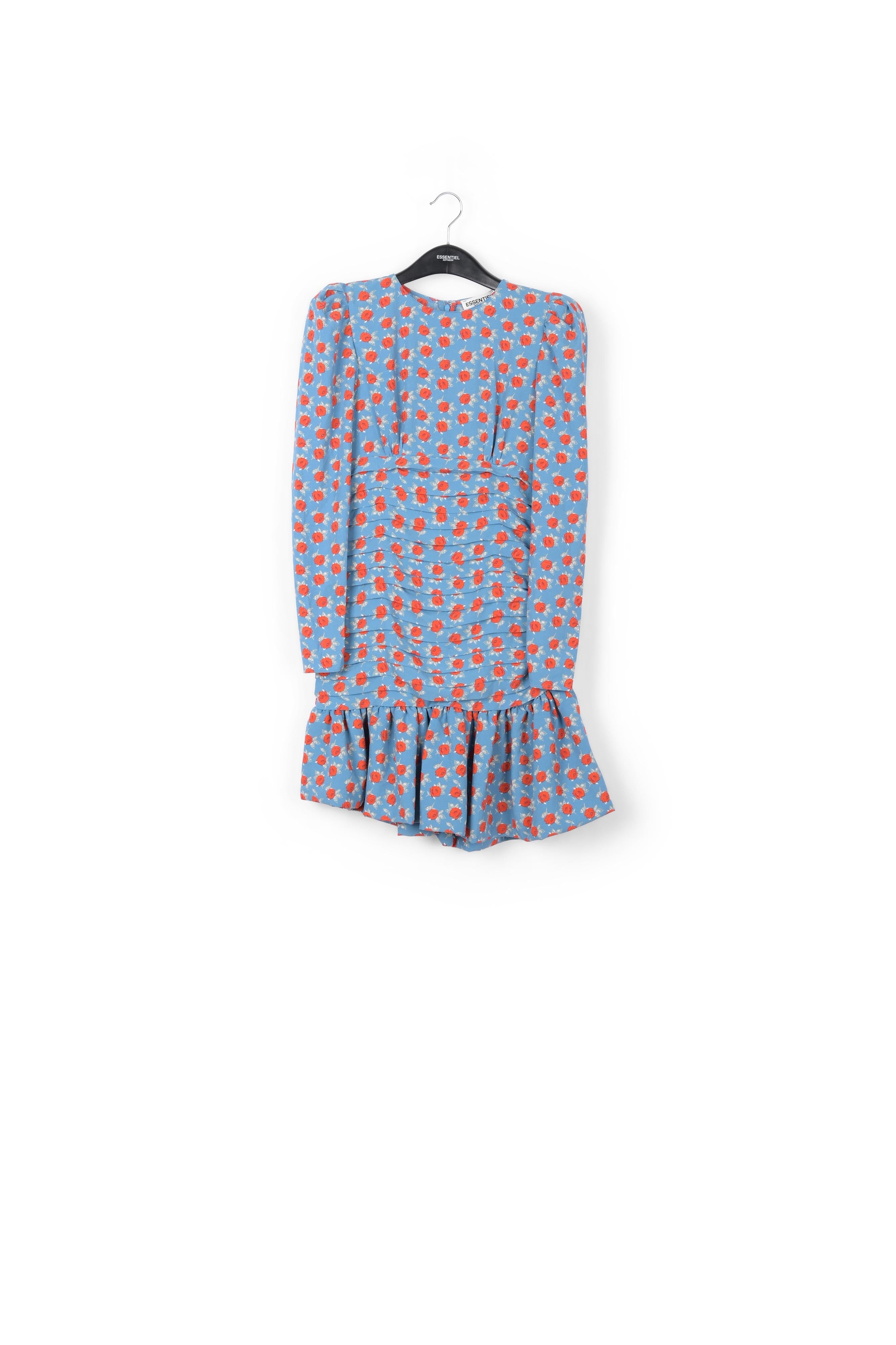 Mini robe bleu clair à imprimé floral RE—SSENTIEL | Essentiel second hand