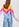 Yellow, pink and blue v pattern sweater Faume - seconde main