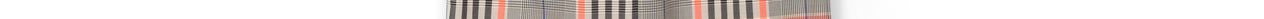 Black and orange plaid straight skirt Faume - seconde main