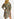 Robe chemise beige à imprimé léopard multicolore Faume - seconde main
