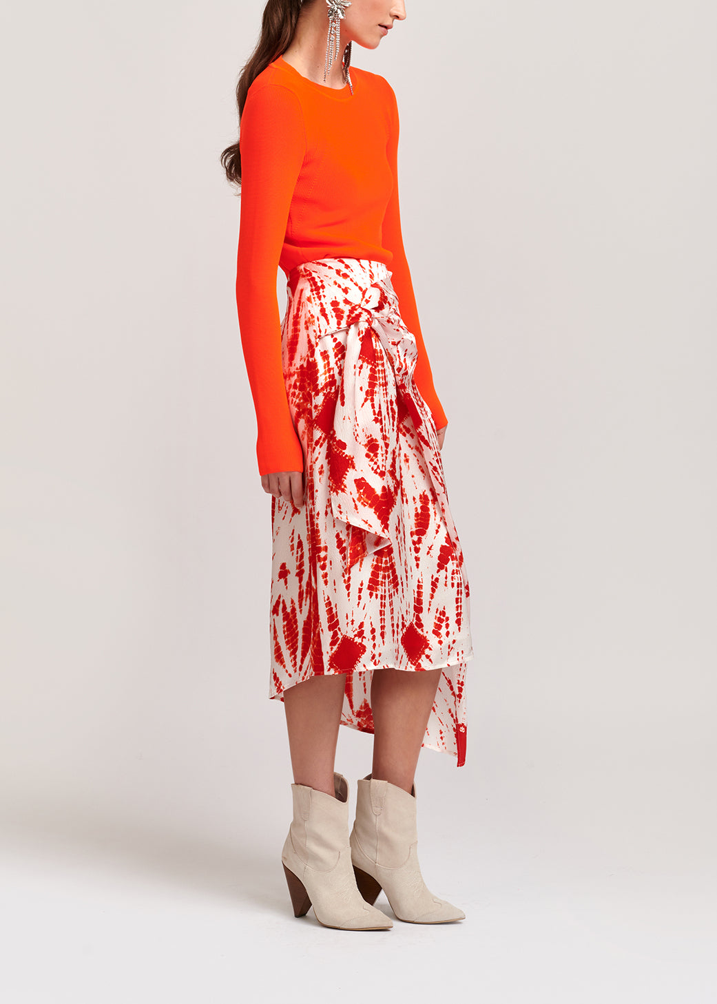 Neon orange sweater RE—SSENTIEL | Essentiel second hand