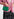 Pink mohair-blend cardigan Faume - seconde main