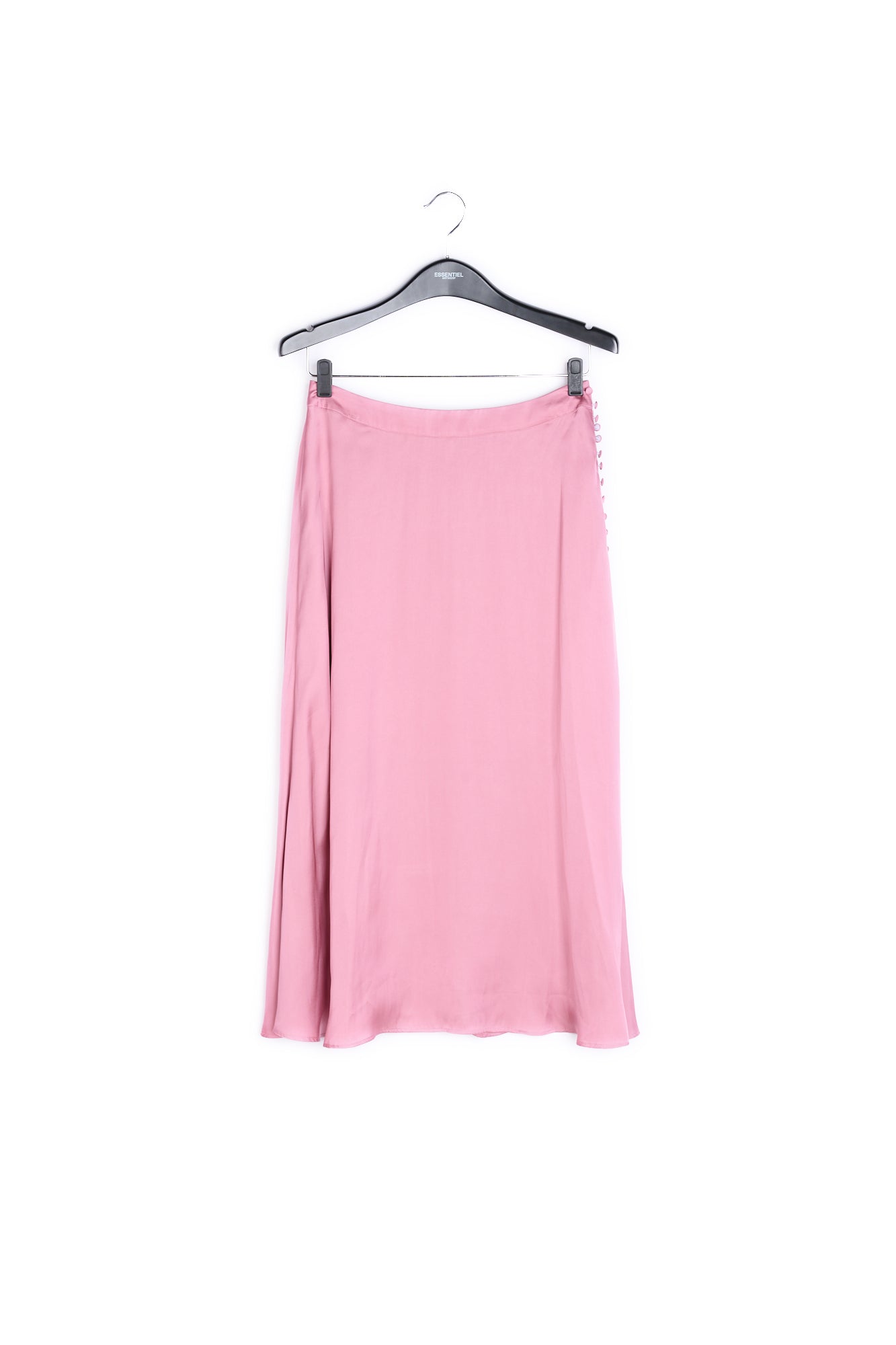 Dusty pink midi skirt RE—SSENTIEL | Essentiel second hand