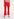 Pantalon rouge en tricot structuré Faume - seconde main