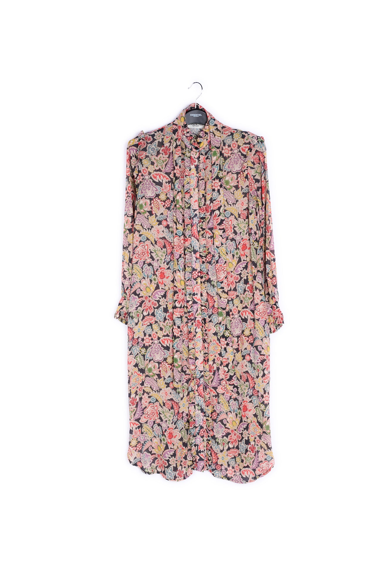 Ruffled shirt dress RE—SSENTIEL | Essentiel second hand