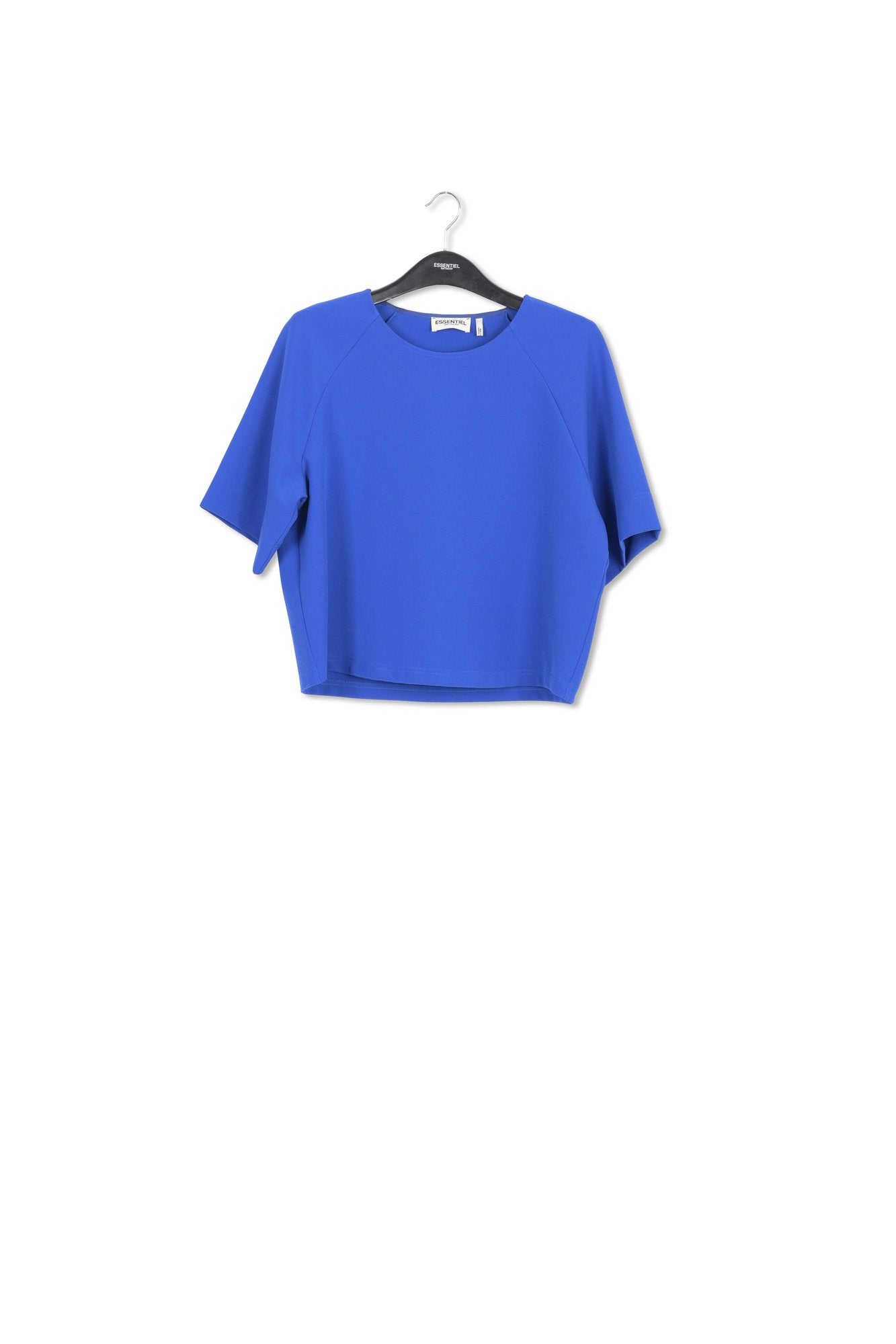 Donkerblauwe oversized top RE—SSENTIEL | Essentiel second hand