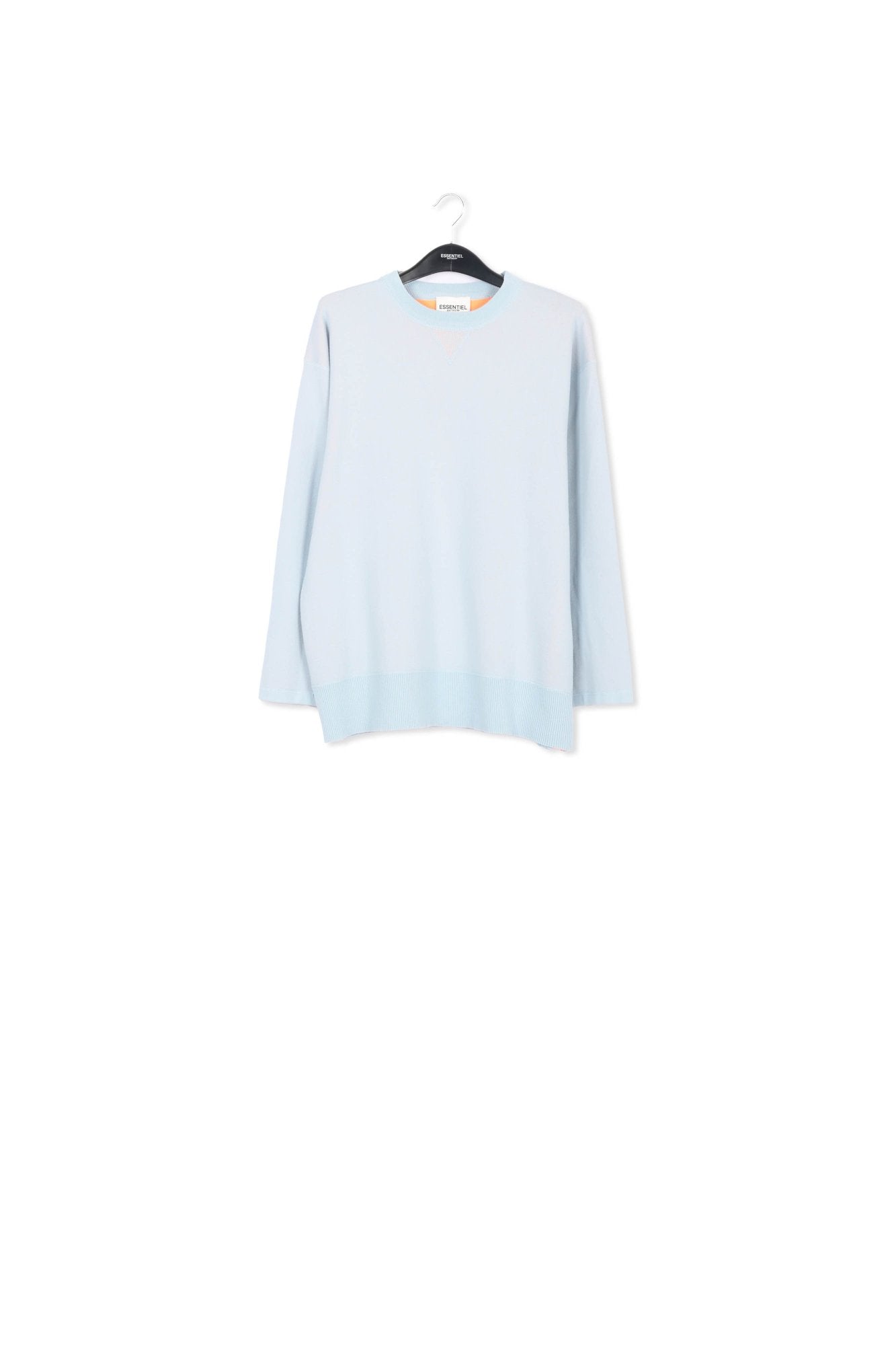 Light blue sweater with boxy cut RE—SSENTIEL | Essentiel second hand