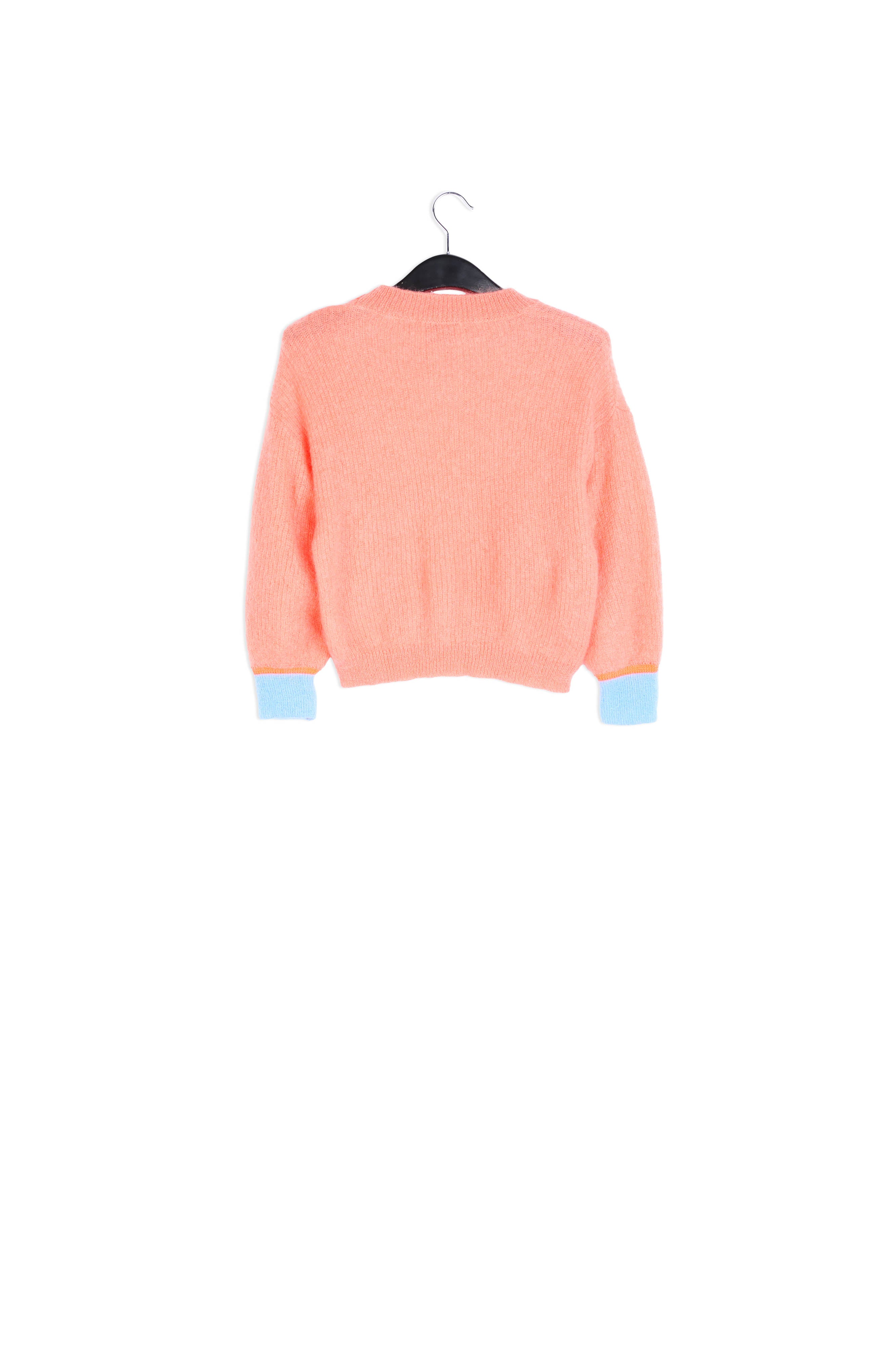 Orange mohair-blend knit RE—SSENTIEL | Essentiel second hand