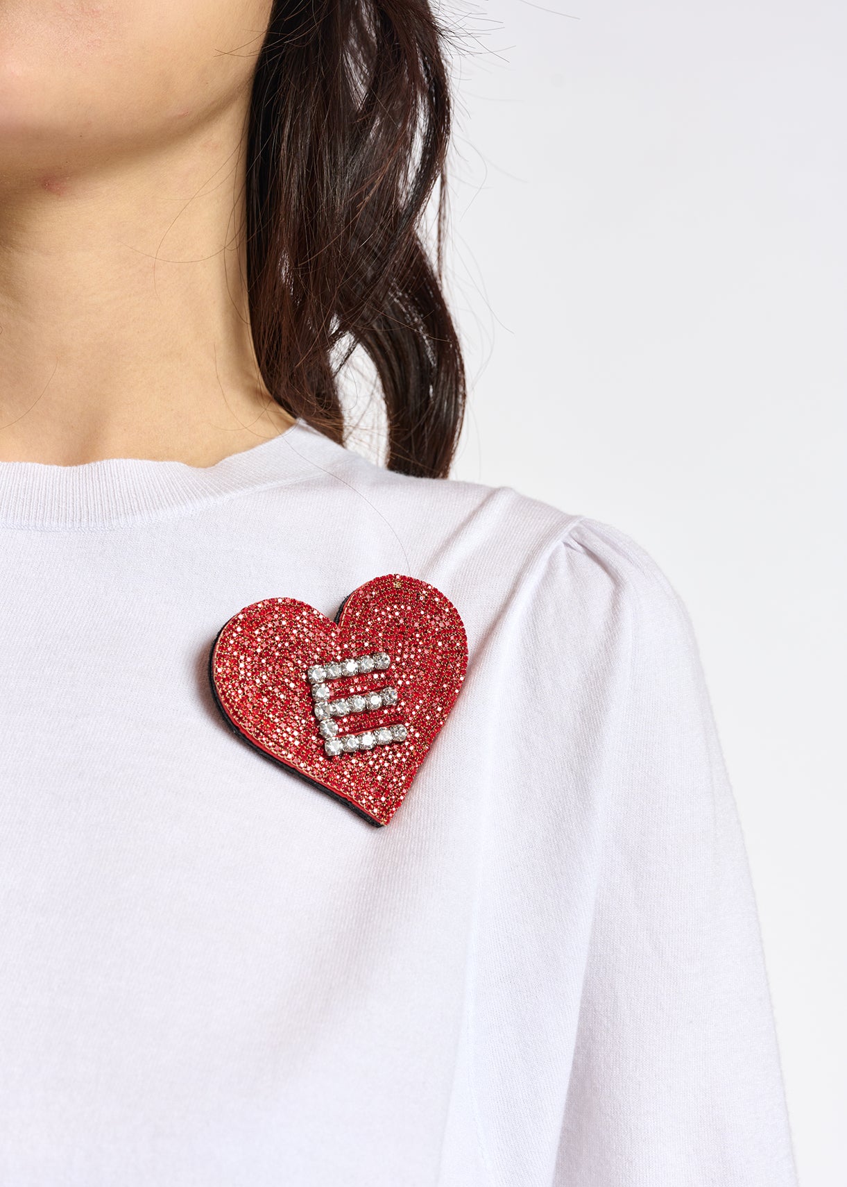 Gebroken witte trui met pofschouders RE—SSENTIEL | Essentiel second hand