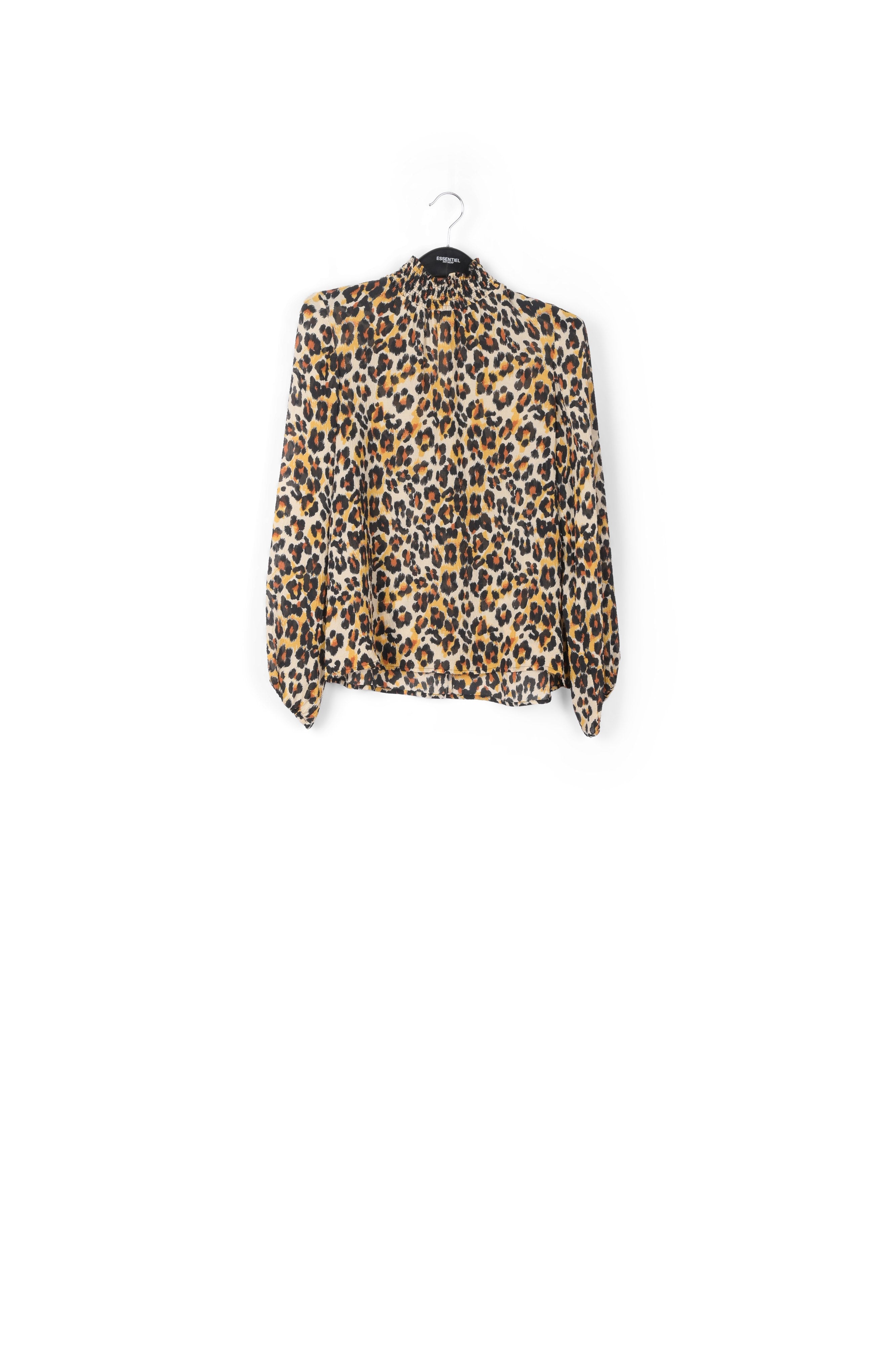 Leopard-print loose-fit top RE—SSENTIEL | Essentiel second hand