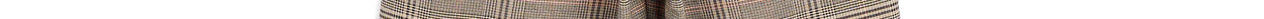 Beige geruite broek met hoge taille Faume - seconde main