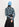 Jupe midi en biais noire Faume - seconde main