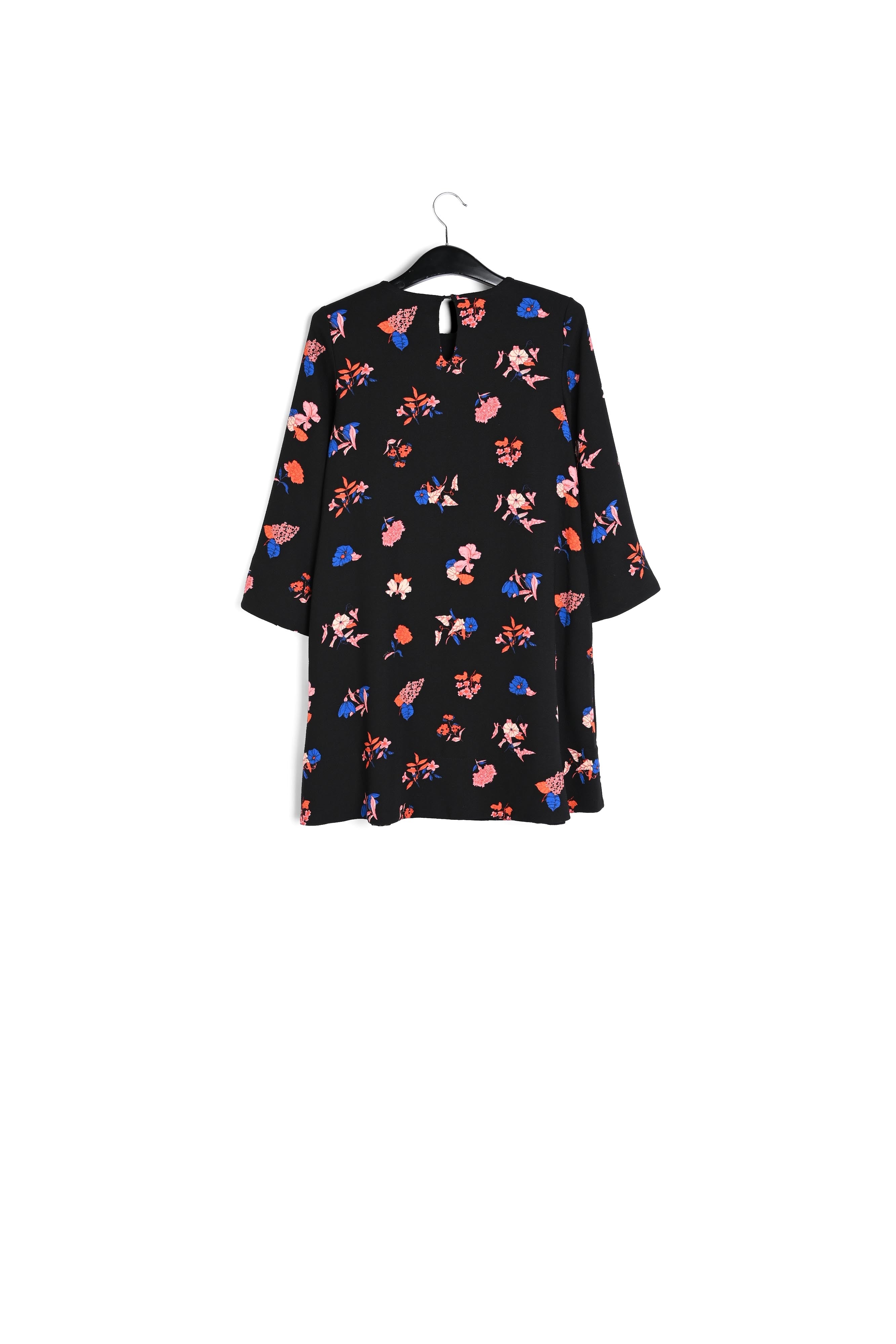 Mini-jurk in gebroken wit met wijde mouwen RE—SSENTIEL | Essentiel second hand