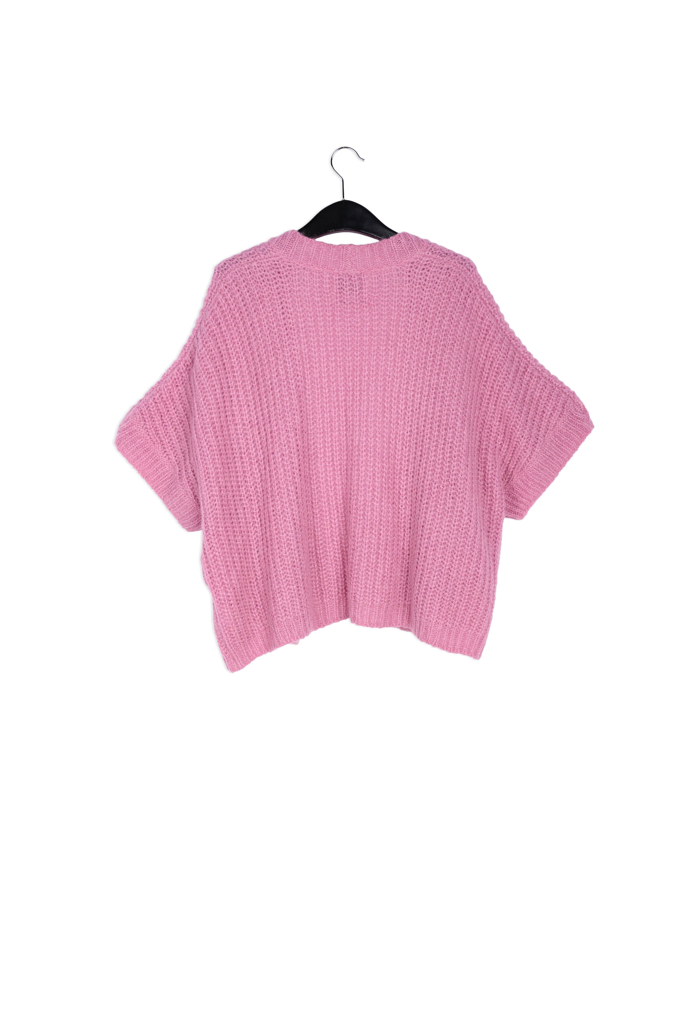 Roze cardigan van mohairmix RE—SSENTIEL | Essentiel second hand