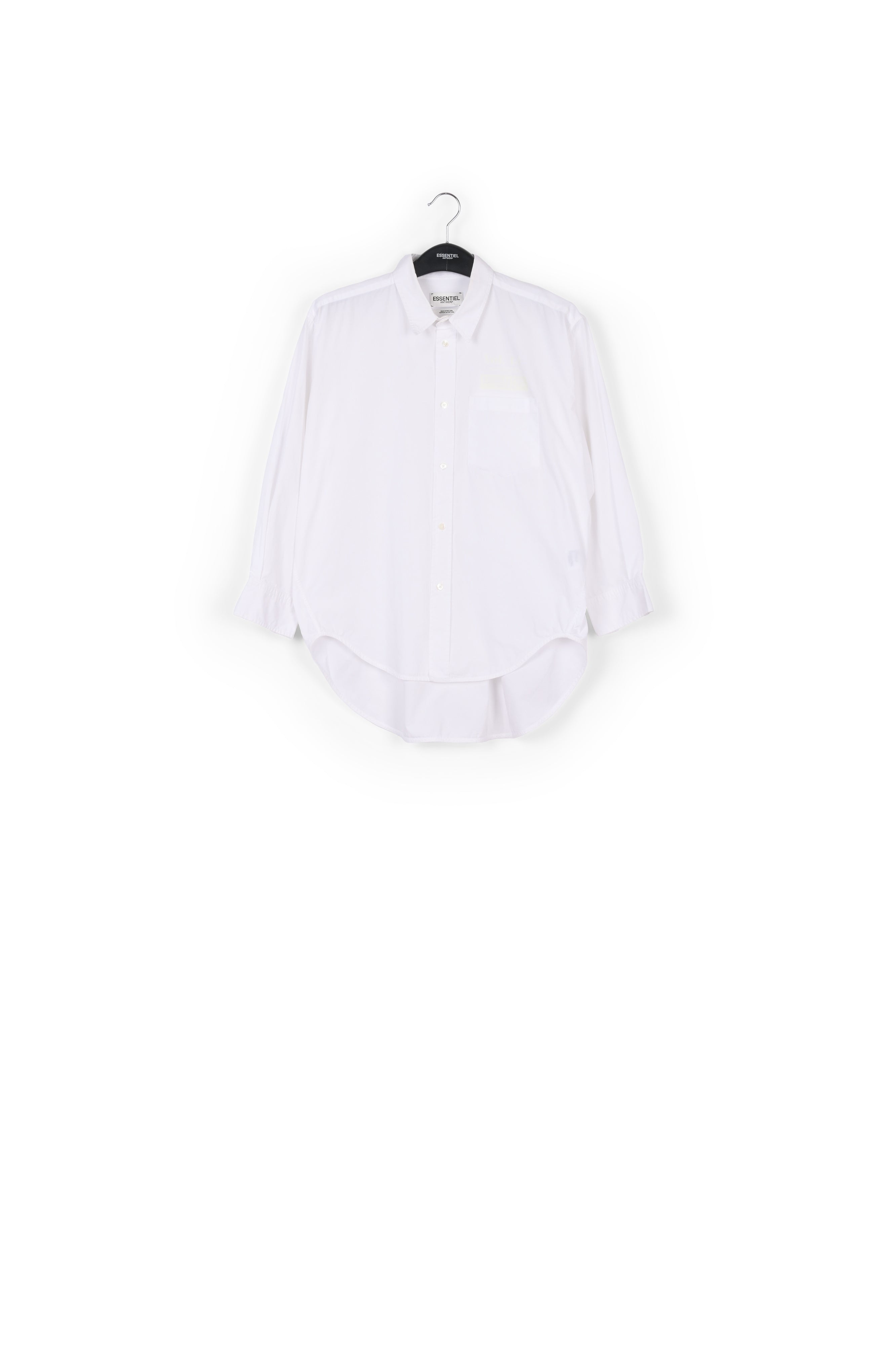 White cotton shirt RE—SSENTIEL | Essentiel second hand