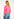 Neon pink fine-knit cardigan Faume - seconde main
