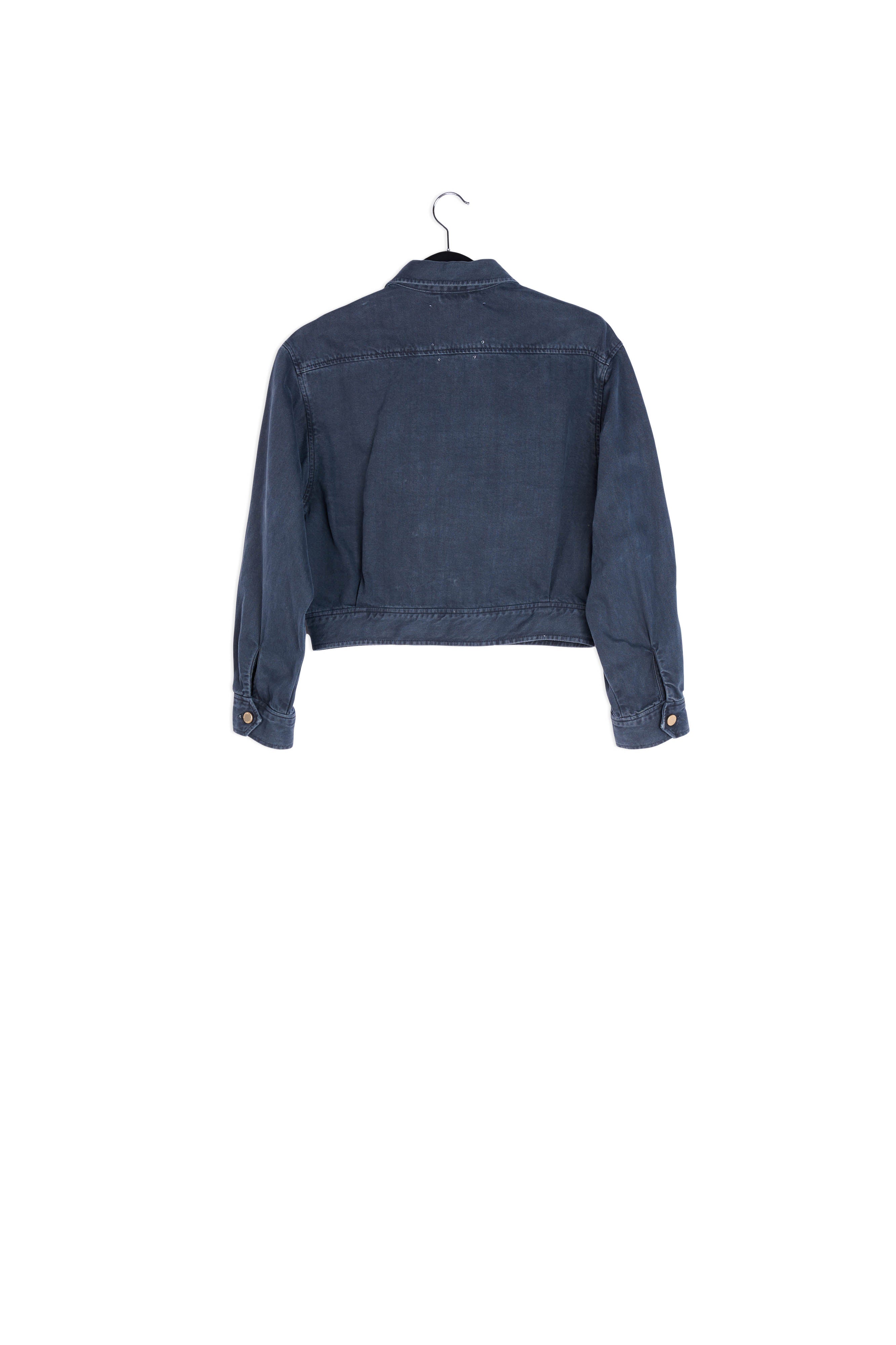 Veste en jean orange vif RE—SSENTIEL | Essentiel second hand