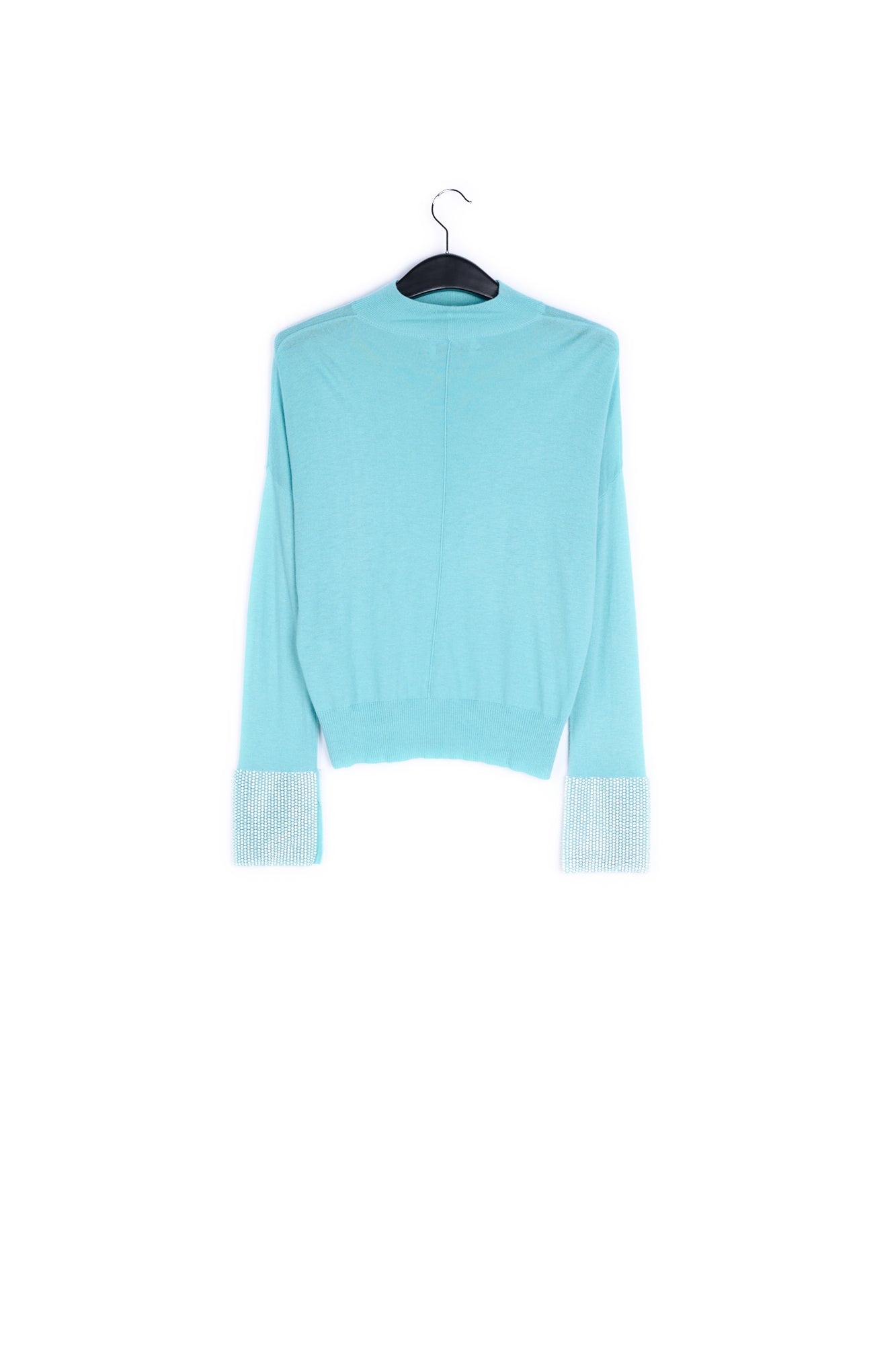 Light blue turtleneck sweater RE—SSENTIEL | Essentiel second hand