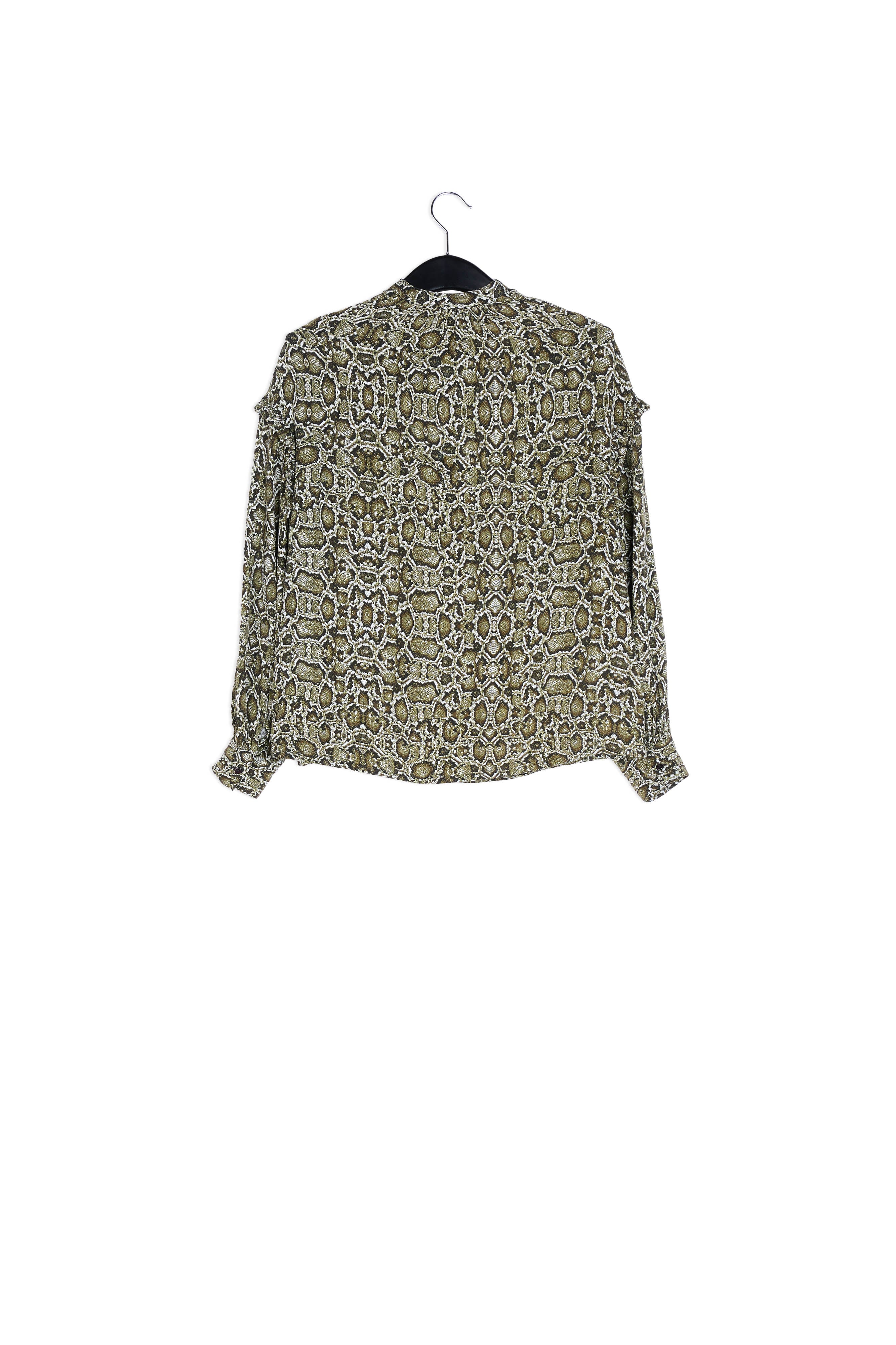 Oversized frilled shirt RE—SSENTIEL | Essentiel second hand