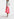 Pink pleated midi skirt Faume - seconde main