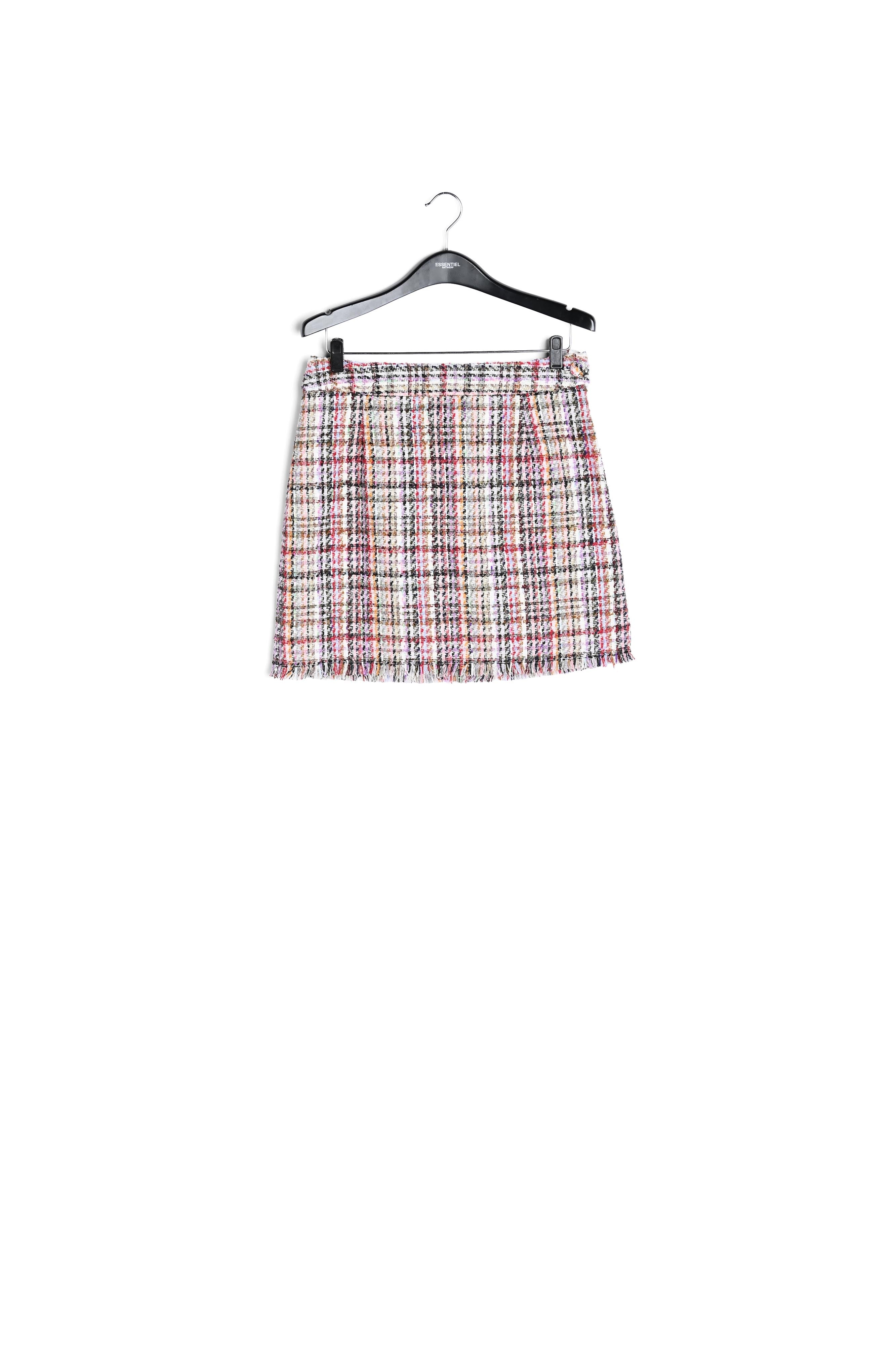 Multicolor tweed mini skirt RE—SSENTIEL | Essentiel second hand