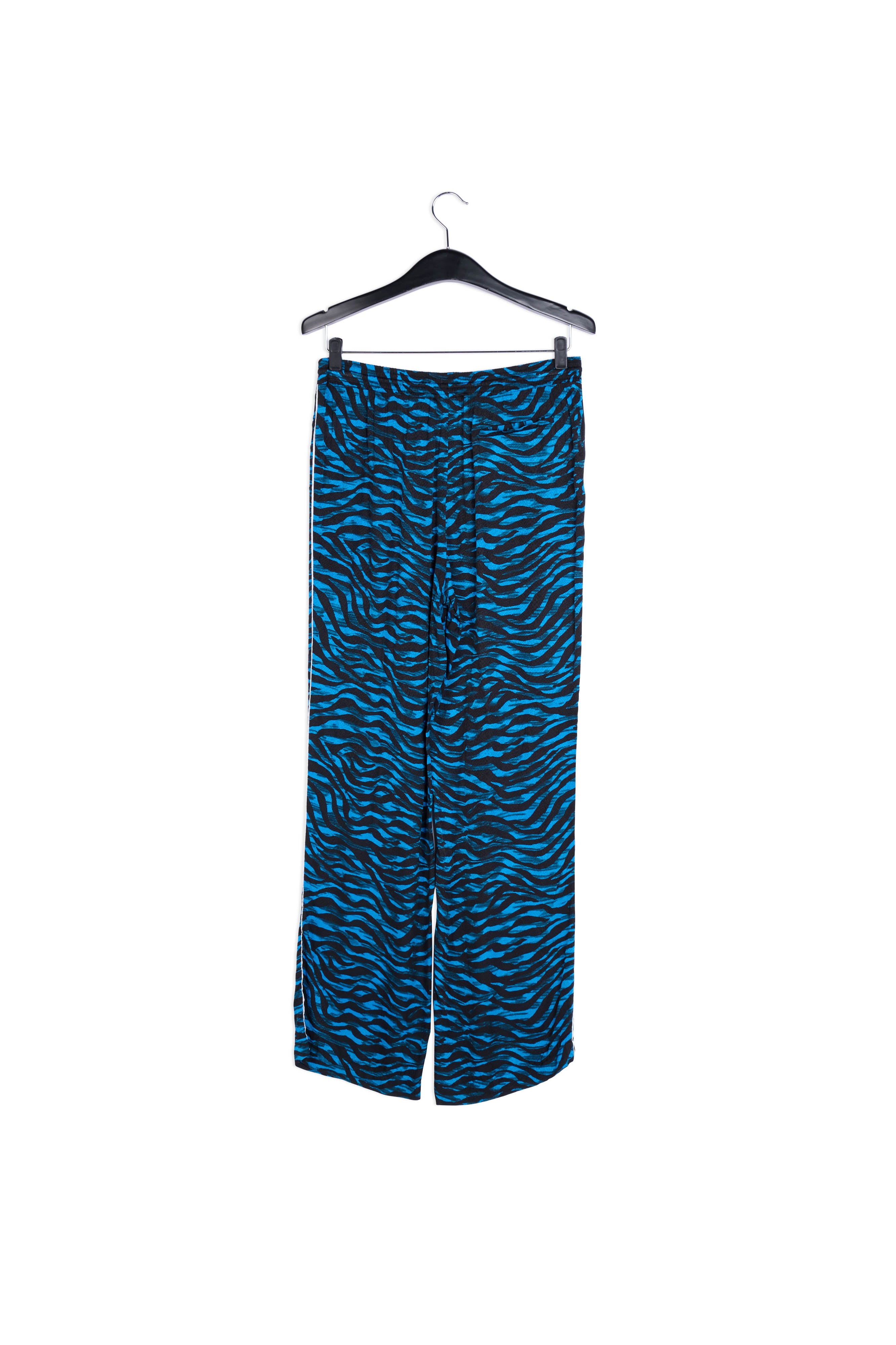 Turquoise qnd black zebra print pj pants RE—SSENTIEL | Essentiel second hand