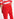 Pantalon rouge en tricot structuré Faume - seconde main