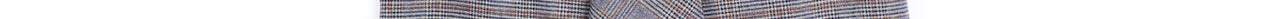 Grey checked knee skirt with flounce and slit Faume - seconde main
