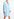 Lichtblauwe oversized jurk van katoen Faume - seconde main