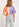 T-shirt tie-dye violet et orange Faume - seconde main