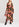 Robe midi noire à imprimé floral Faume - seconde main