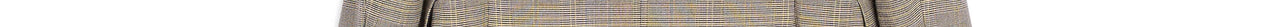 Beige geruite single-breasted blazer Faume - seconde main