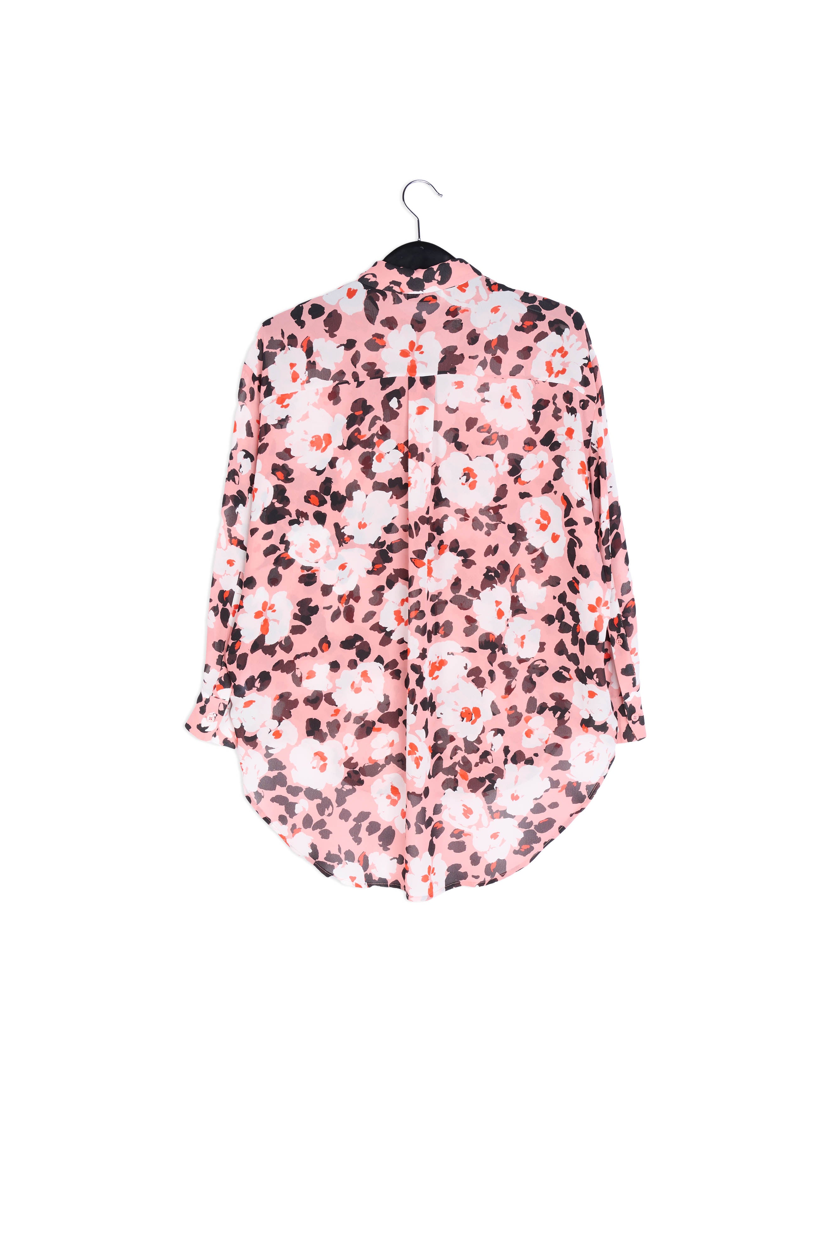 Pink floral-print shirt RE—SSENTIEL | Essentiel second hand
