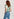 Off-white and green tie-dyed silk top Faume - seconde main