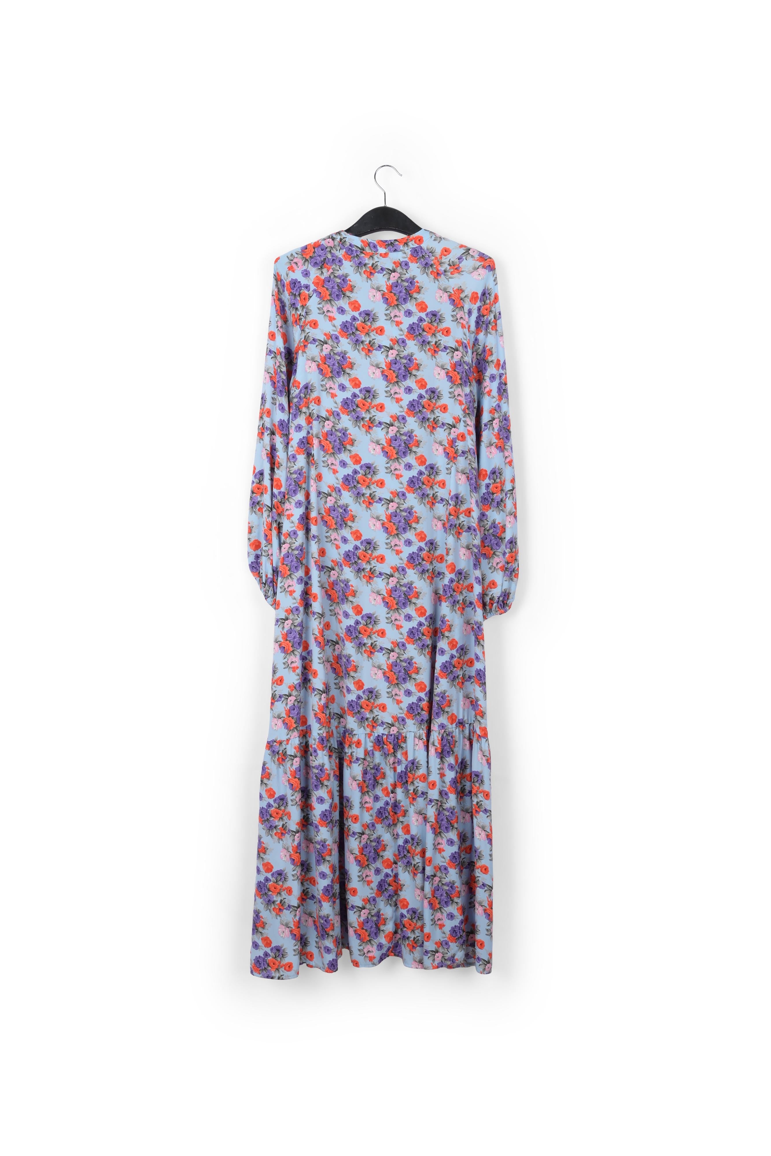 Robe maxi bleu clair à manches longues RE—SSENTIEL | Essentiel second hand