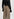 Beige geruite broek met hoge taille Faume - seconde main