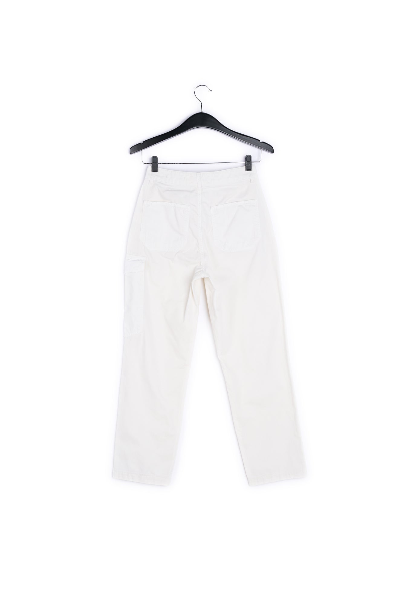 Gebroken witte cargobroek van katoen RE—SSENTIEL | Essentiel second hand