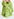 Green maxi-length dress with floral print Faume - seconde main