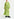 Green maxi-length dress with floral print Faume - seconde main