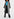 Blue loose-fit silk shirt Faume - seconde main
