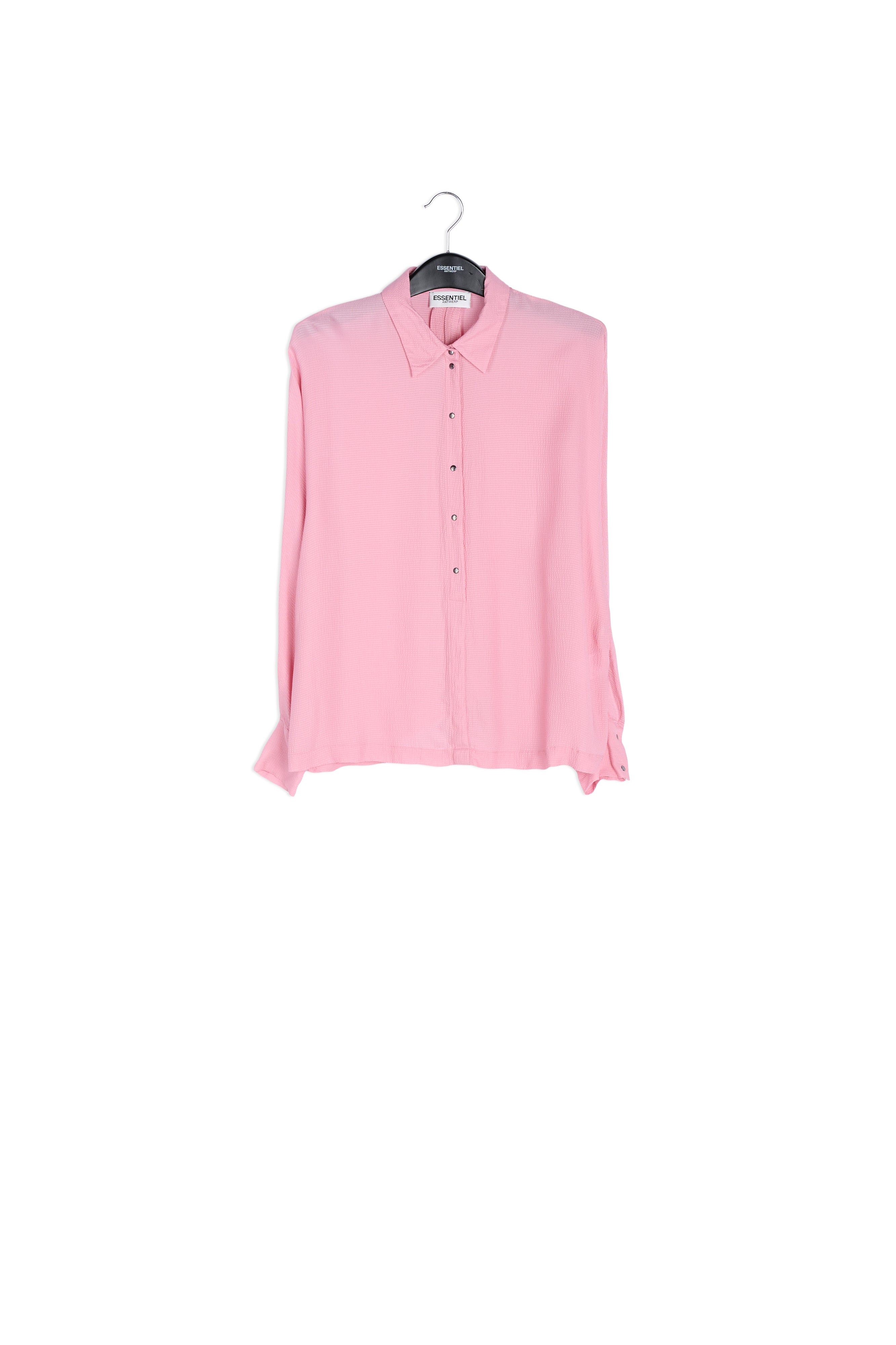 Pink oversized-fit shirt RE—SSENTIEL | Essentiel second hand