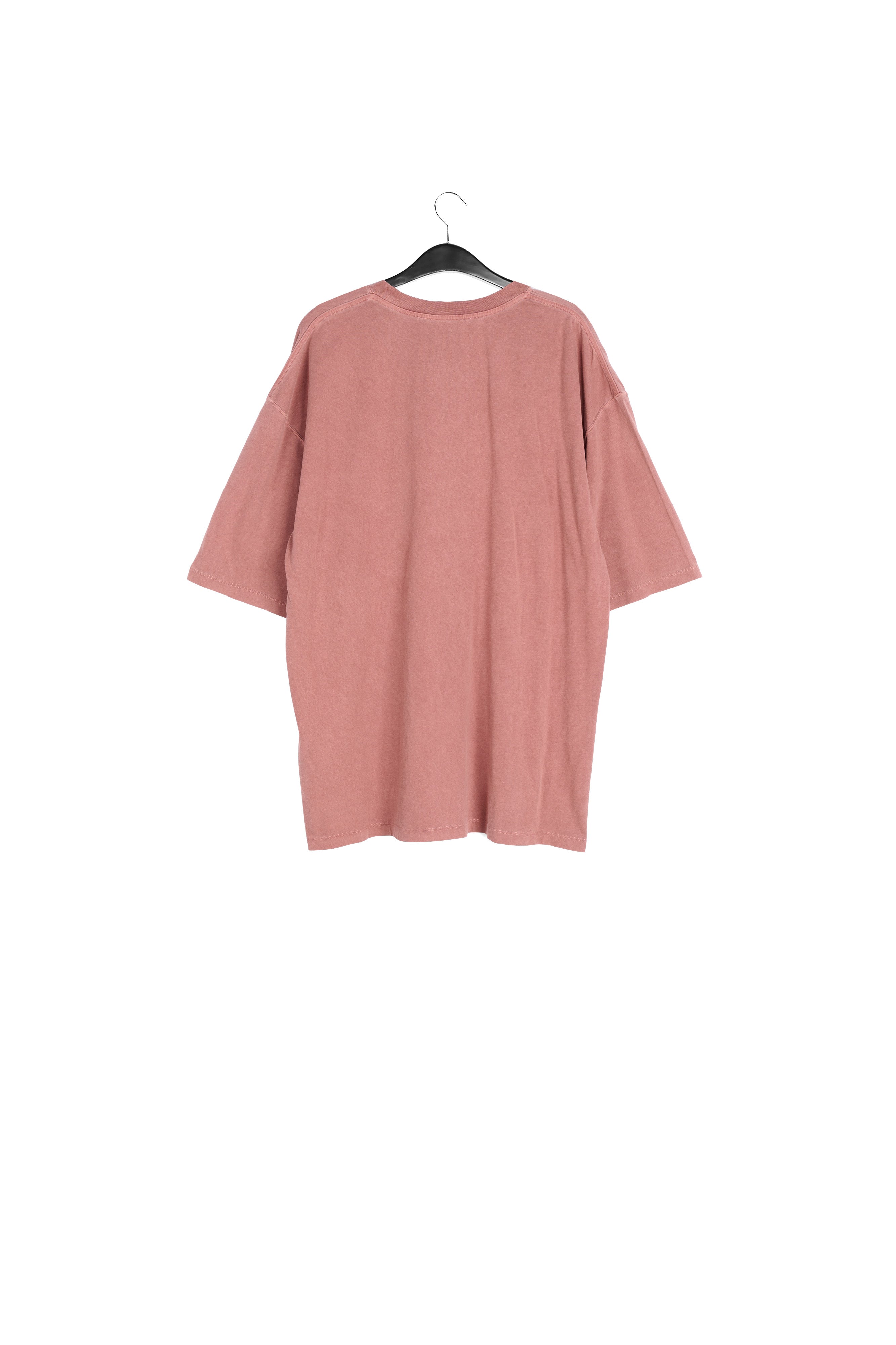 Brown oversized organic cotton t-shirt RE—SSENTIEL | Essentiel second hand