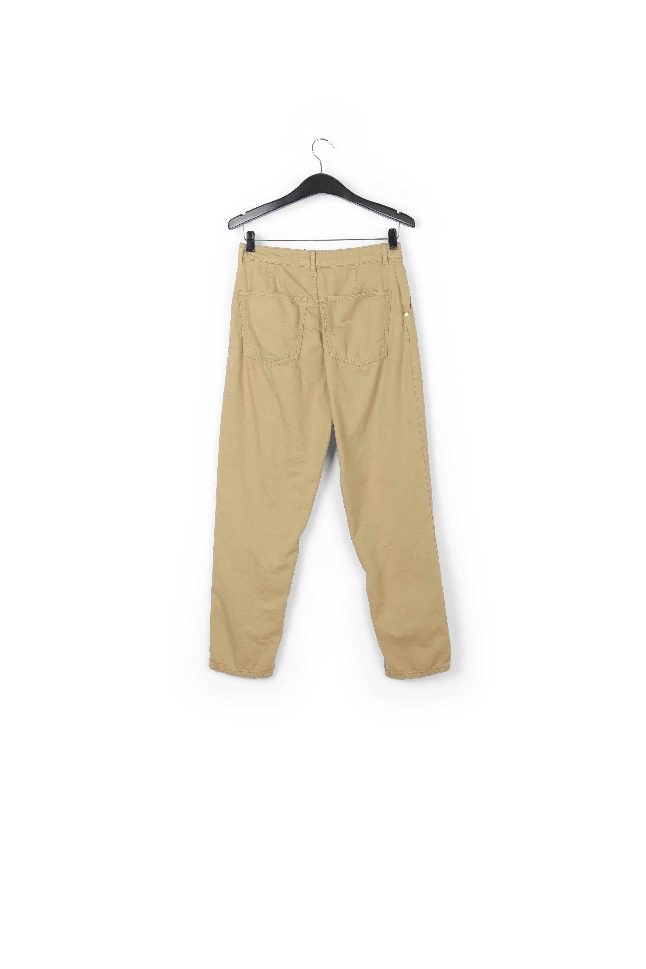 Beige denim boyfriend jeans RE—SSENTIEL | Essentiel second hand