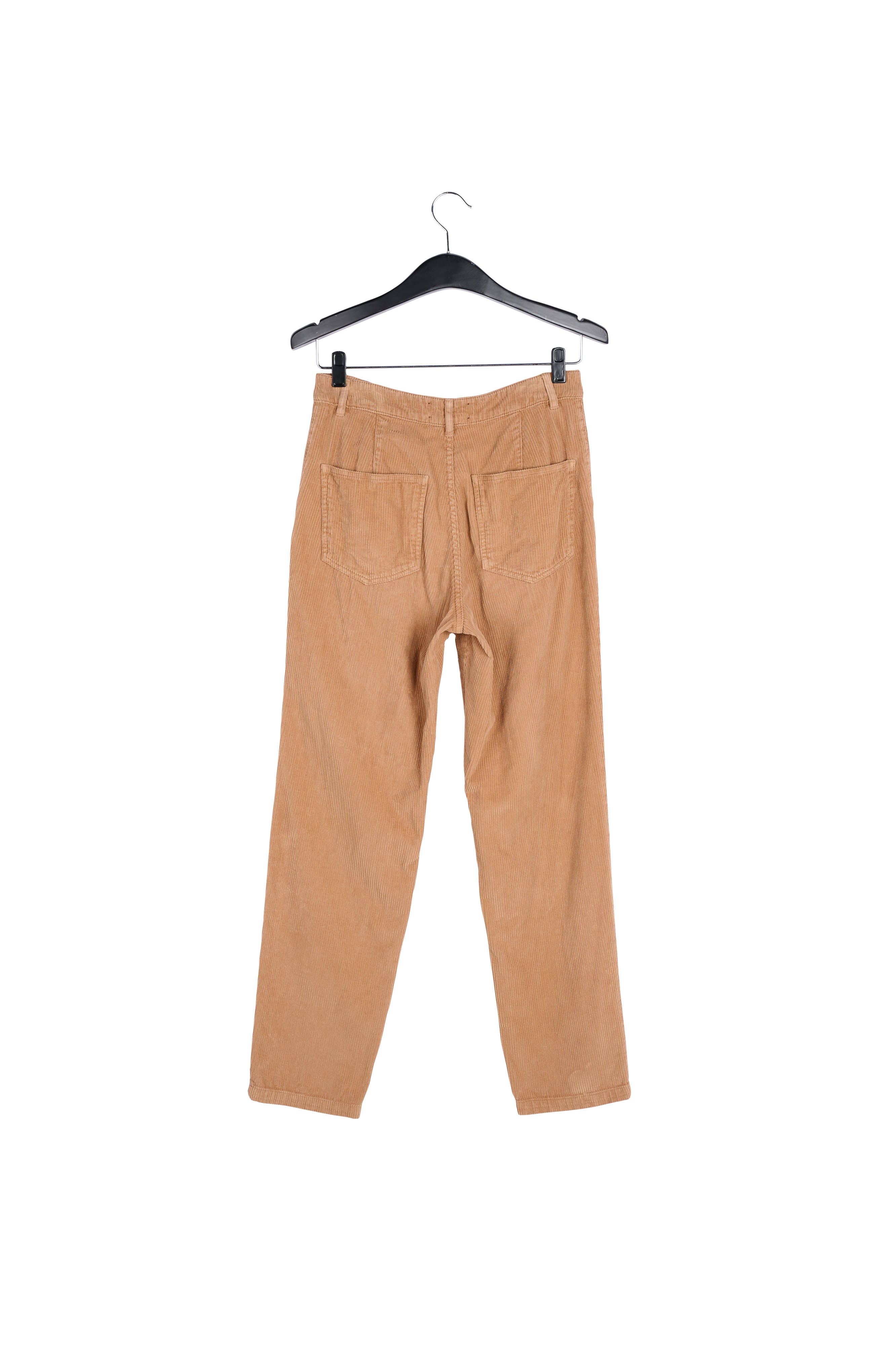 Pantalon en velours camel RE—SSENTIEL | Essentiel second hand