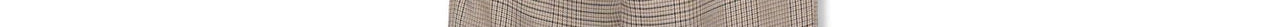 Beige checked wide-leg pants Faume - seconde main